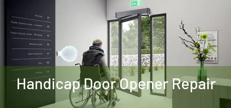 Handicap Door Opener Repair